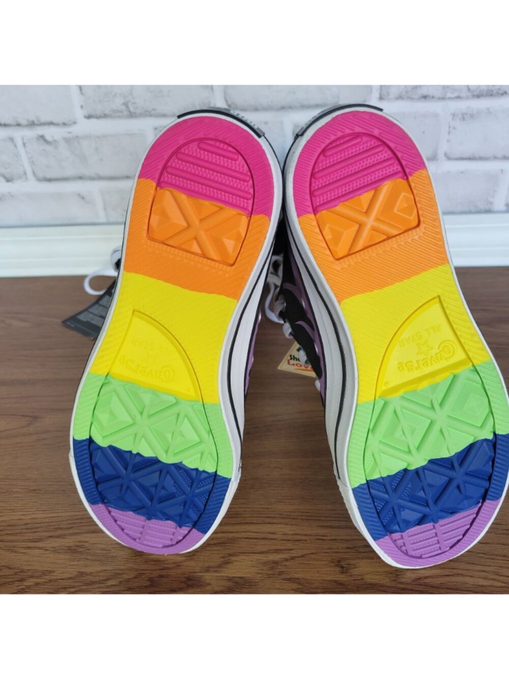 ❤️Converse Chuck Taylor All Star XXHi Pride Sz 8 Women Ultra-high Boots A15779C - Picture 6 of 9